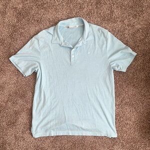 Travis Mathew Light Blue Men's Polo